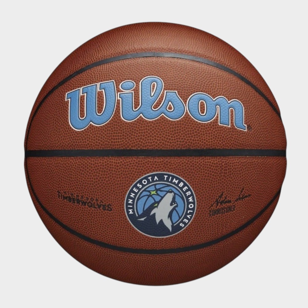 Μπάλα Μπάσκετ Wilson Nba Team Alliance Bskt Minnesota Timberwolves WTB3100XBMIN (Size 7)