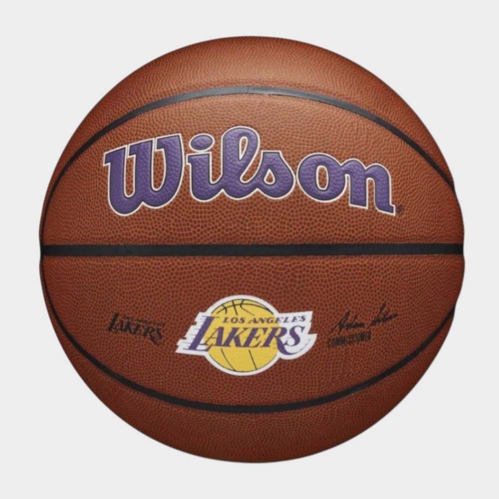 Μπάλα Μπάσκετ Wilson Nba Team Alliance Bskt Los Angeles Lakers WTB3100XBLAL (Size 7)