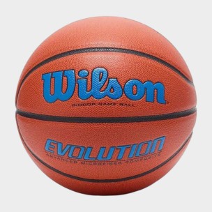 Μπάλα Μπάσκετ Wilson Evolution Pro 295 Size 7 Indoor Basket Ball (WTB0595XB0704)