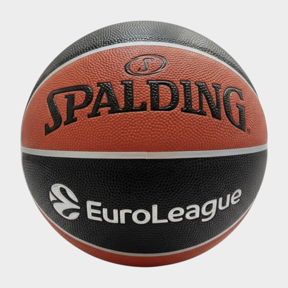Μπάλα Μπάσκετ Spalding TF-500 Euroleague 77-101Z1 (Indoor/Outdoor) (Size 7)
