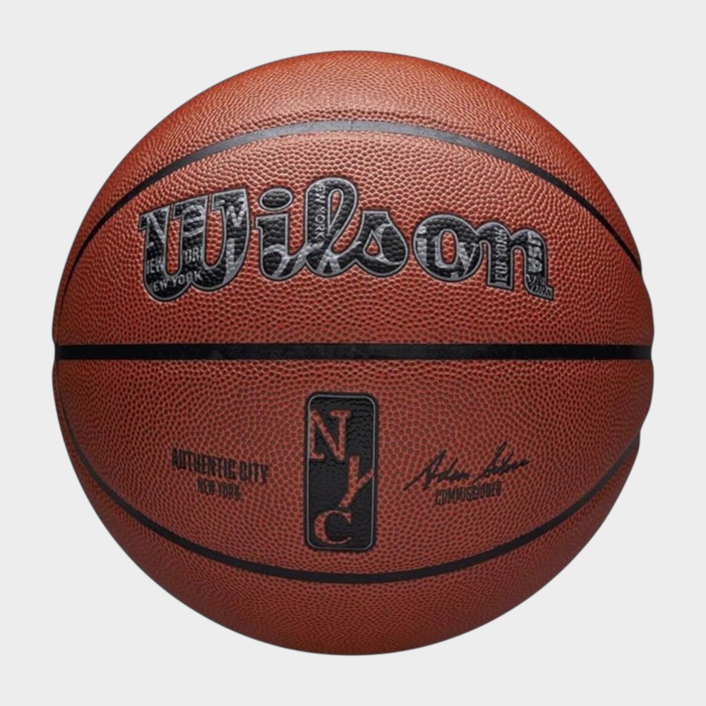 Μπάλα Μπάσκετ Wilson Nba Authentic City Bskt NYC WZ2016001XB7 (Size 7)