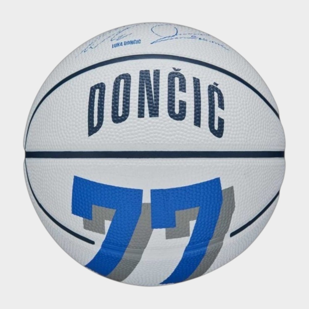 Μπάλα Μπάσκετ Wilson NBA Player Icon Mini BSKT Luca Doncic WZ4007701XB3 (Size 3)