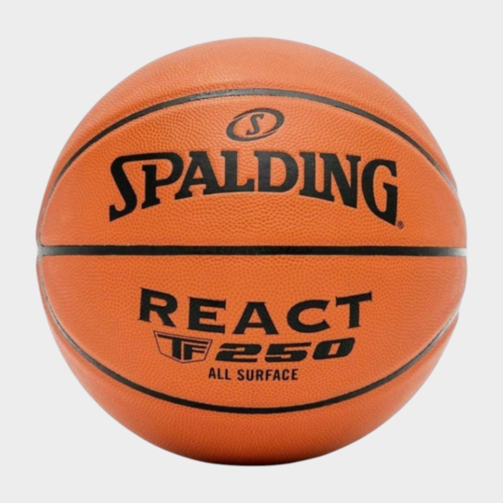 Μπάλα Μπάσκετ Spalding TF-250 React 76-803Z1 (Indoor/Outdoor) (Size 5)