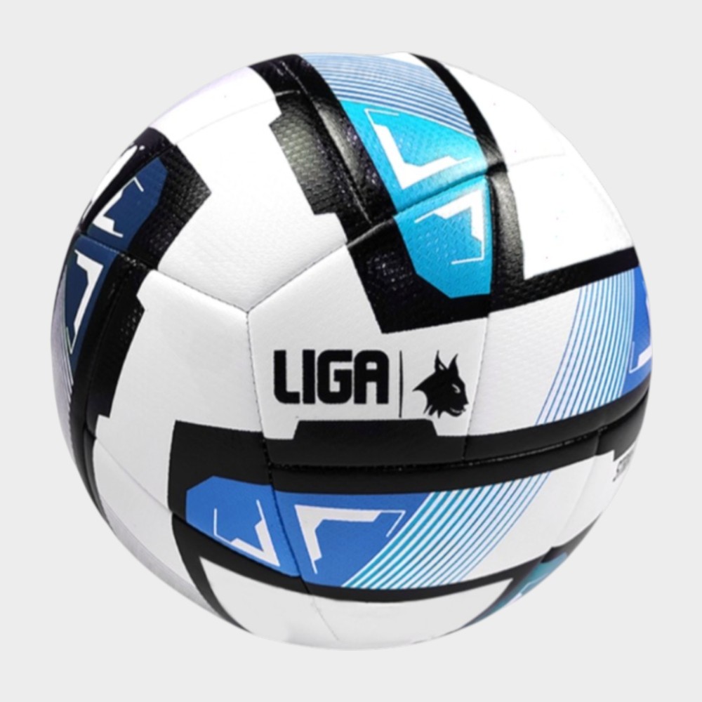 Μπάλα Ποδοσφαίρου Ligasport Soccer Ball Energy (Cyan/Black/White) (Size 4)