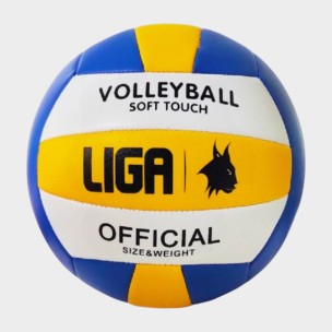 Μπάλα Volley Ligasport Blocker (Yellow/Blue/White)