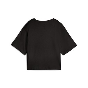 Γυναικεία κοντομάνικη μπλούζα Puma Women's Essentials Cropped No1 Logo Relaxed Tee 684972-01