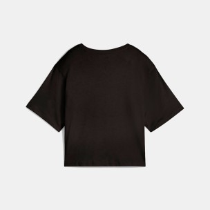 Γυναικεία κοντομάνικη μπλούζα Puma Women's Essentials Cropped No1 Logo Relaxed Tee 684972-01
