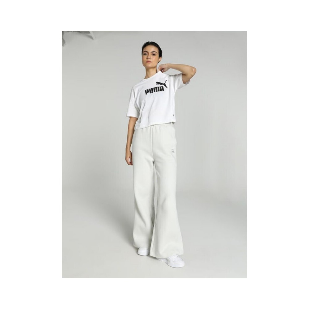 Γυναικεία κοντομάνικη μπλούζα Puma Women's Essentials Cropped No1 Logo Relaxed Tee 684972-02