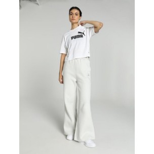 Γυναικεία κοντομάνικη μπλούζα Puma Women's Essentials Cropped No1 Logo Relaxed Tee 684972-02
