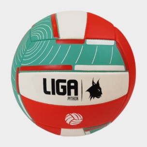 Μπάλα Volley Ligasport Python (Green/Red/White)