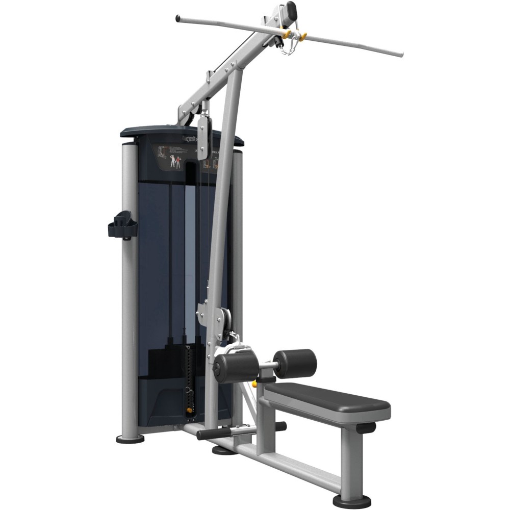 Τροχαλία Πλάτης / Κωπηλατική Impulse Lat Pulldown / Vertical Row IT9522 (Ασημί)