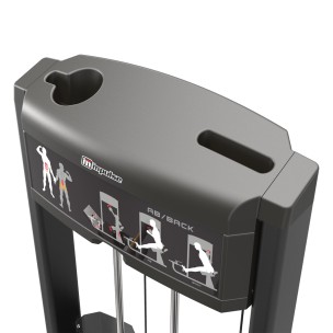 Μηχάνημα Κοιλιακών/Πλάτης Impulse AB/BACK IF9334