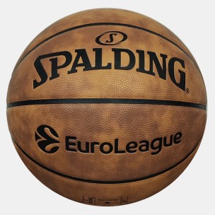 Μπάλα Μπάσκετ Spalding Olympiacos Antique 2025 78-221Z (Indoor/Outdoor) (Size 7)