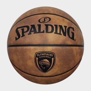 Μπάλα Μπάσκετ Spalding Olympiacos Antique 2025 78-221Z (Indoor/Outdoor) (Size 7)