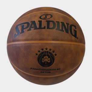 Μπάλα Μπάσκετ Spalding Panathinaikos Antique 2025 78-222Z (Indoor/Outdoor) (Size 7)
