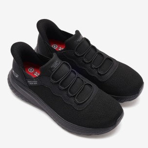 Ανδρικά Παπούτσια Skechers Slip-ins Work Squad Chaos SR 200254-BLK