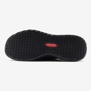 Ανδρικά Παπούτσια Skechers Slip-ins Work Squad Chaos SR 200254-BLK