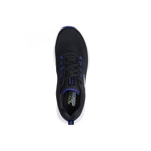 Ανδρικά Αθλητικά Παπούτσια Skechers Engineered Mesh Lace-Up  W/Air-Cooled Memory Foam 232625-BKBL
