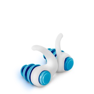 Ωτοασπίδες Κολύμβησης Swimming Earbuds Aquatic Amila 47046 (Μπλε-Λευκό)