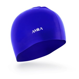 Σκουφάκι Κολύμβησης Παιδικό Amila Μπλέ 47020