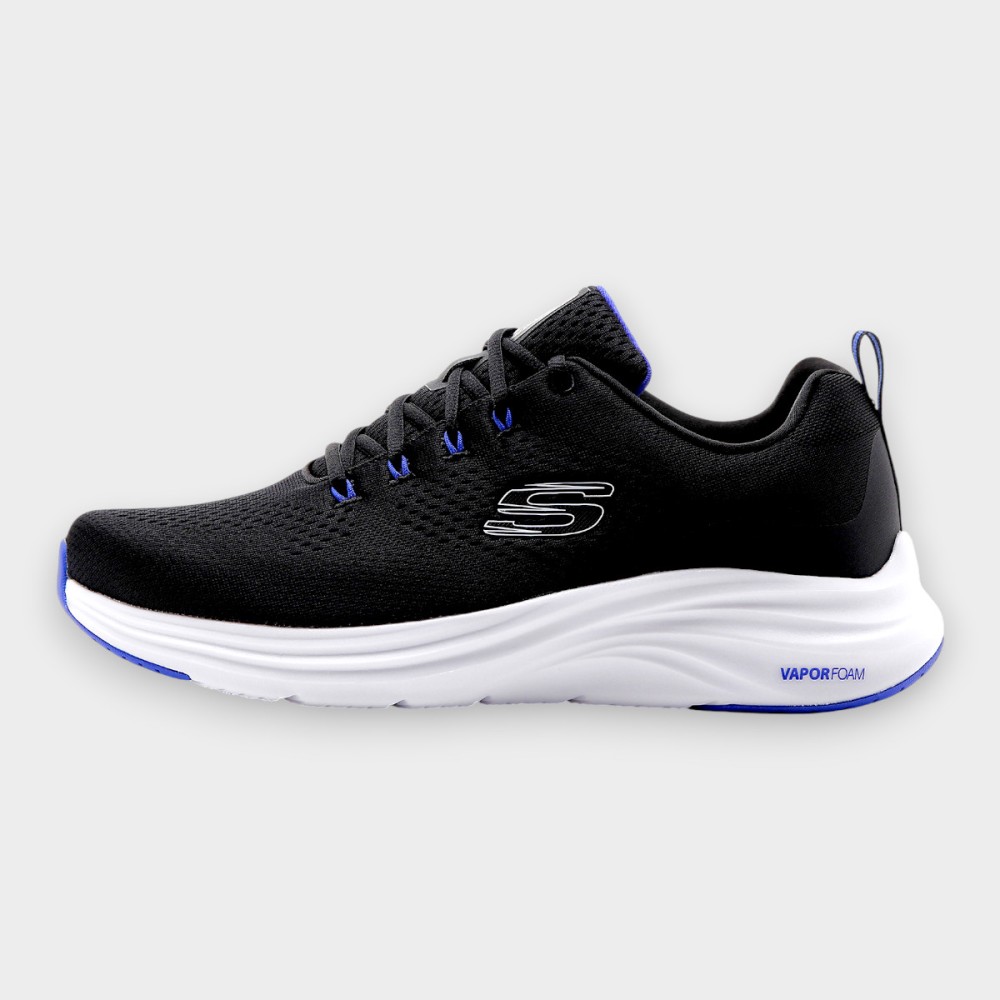 Ανδρικά Αθλητικά Παπούτσια Skechers Engineered Mesh Lace-Up  W/Air-Cooled Memory Foam 232625-BKBL