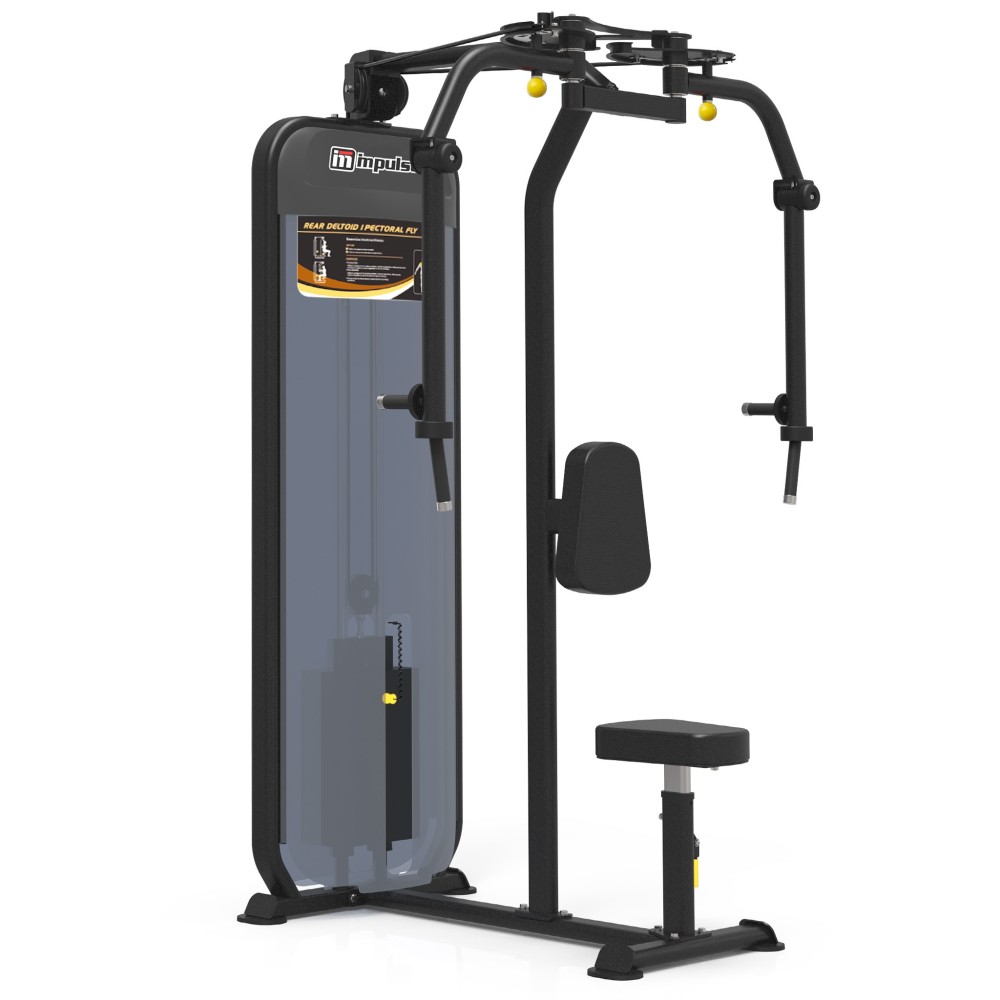 Μηχάνημα Στήθους/Δελτοειδούς Impulse Rear Deltoid / Pectoral Fly PL9022 (Μαύρο)