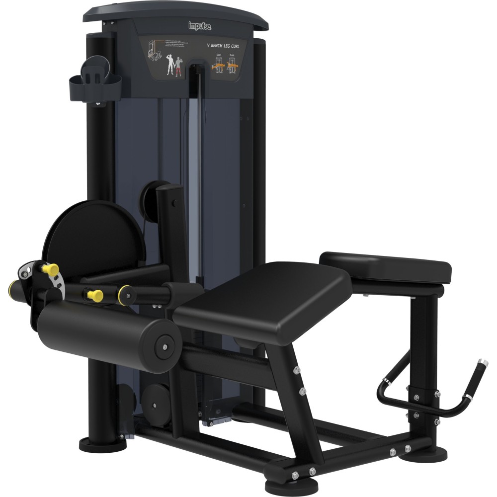 Μηχάνημα Κάμψης Ποδιών Ξαπλωτό Impulse Prone Leg Curl IT9521 (Μαύρο)