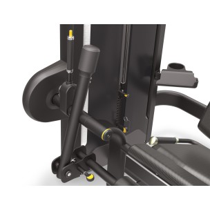 Μηχάνημα Έκτασης Ποδιών Impulse Leg Extension FE9705 (Μαύρο)