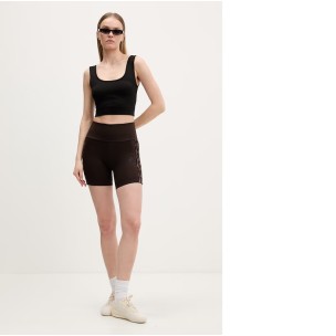 Γυναικείο σόρτς Adidas Seasonal Essentials Leopard Print Biker Shorts KA4759