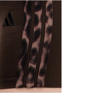 Γυναικείο σόρτς Adidas Seasonal Essentials Leopard Print Biker Shorts KA4759
