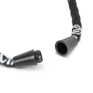 Κορδόνι Ασφαλείας Σφυρίχτρας Amila  Whistle Lanyard 44066 (Μαύρο)