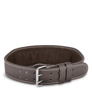 Ζώνη Άρσης Βαρών Amila Δερμάτινη Καφέ B Quality (Large) 94908