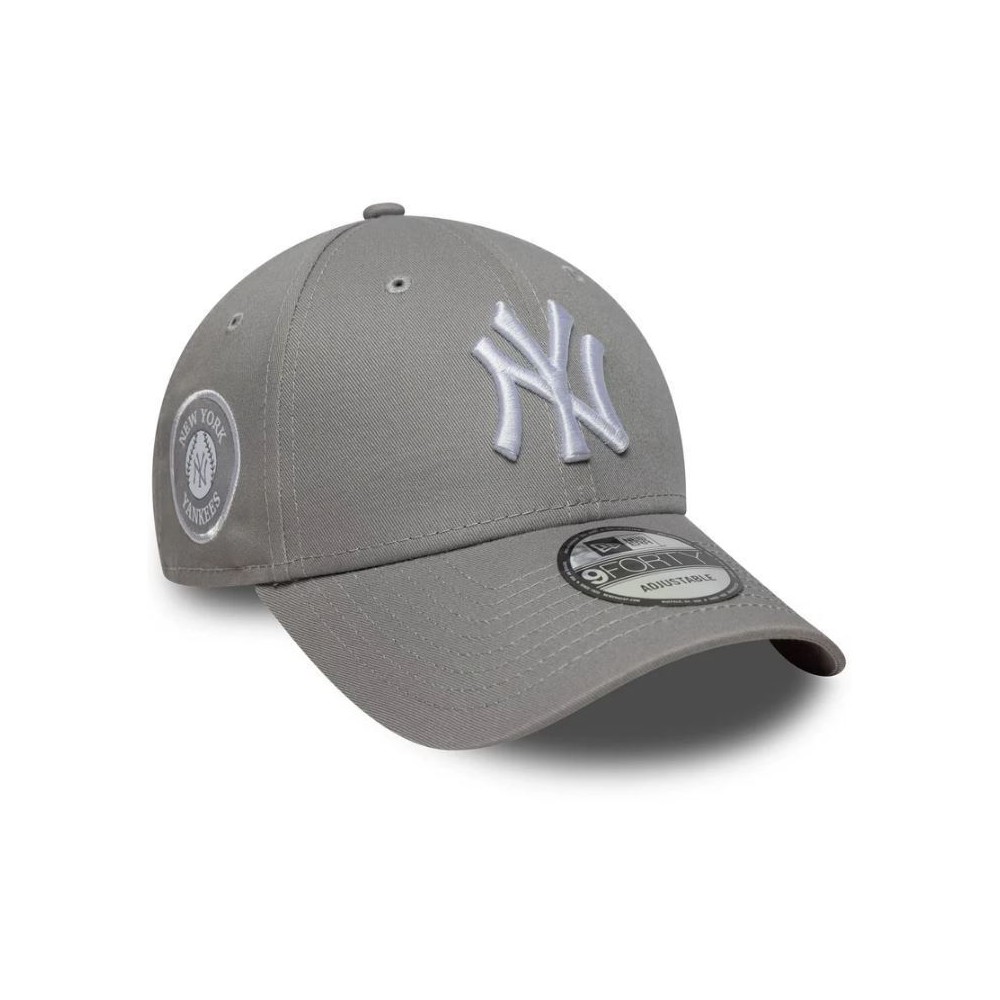 Αθλητικό Καπέλο NEW ERA New York Yankees MLB Side Patch Grey 9FORTY Cap 60771852