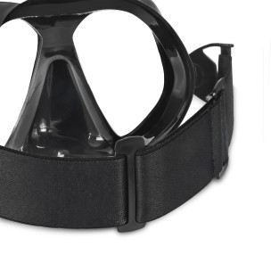 Μάσκα Θαλάσσης Salvas Wanted Black Softband 52203