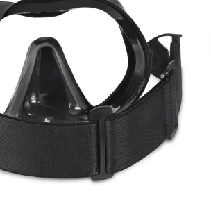 Μάσκα Θαλάσσης Salvas Pacifica Black Softband 52211
