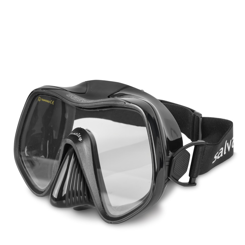 Μάσκα Θαλάσσης Salvas Pacifica Black Softband 52211