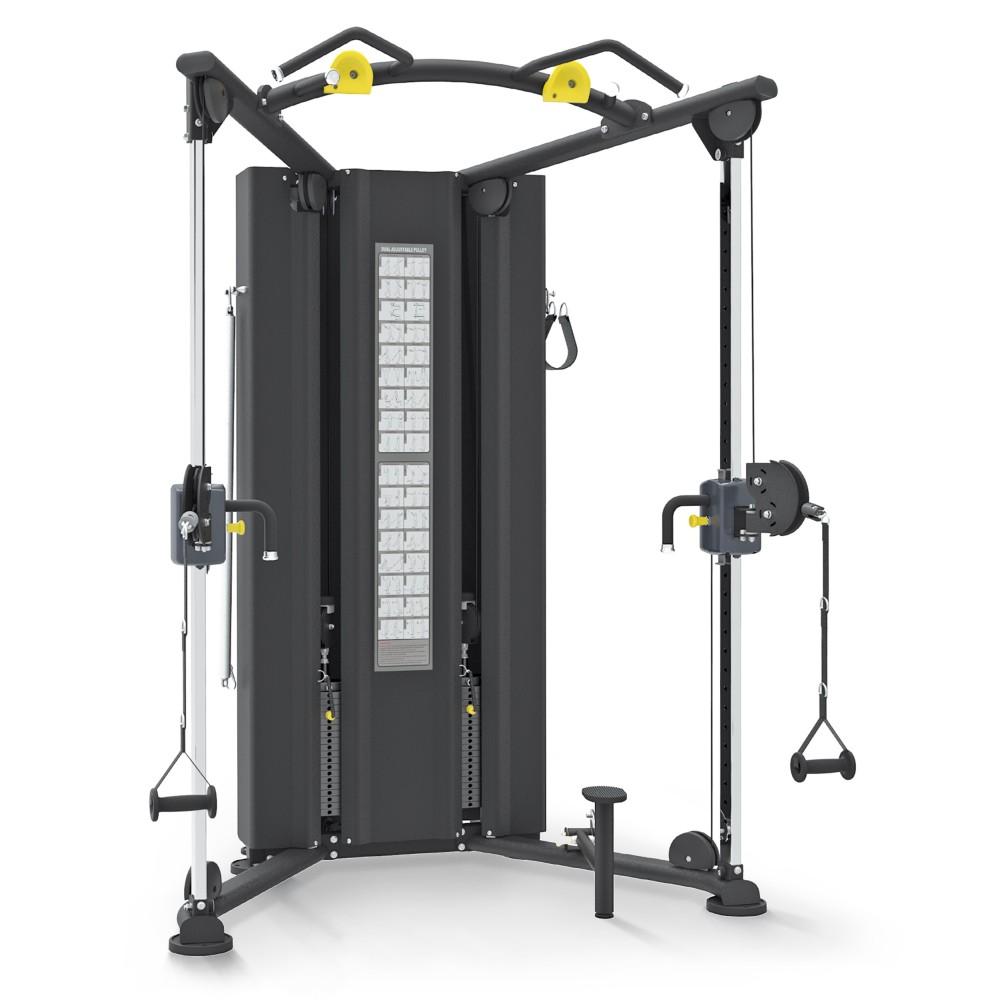 Τροχαλία Διπλή Impulse Dual Adjustable Pulley IT9530 (Μαύρο)