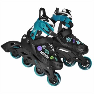 Αυξομειούμενα Πατίνια Roller Nils Extreme NA2053A Vibe Τιρκουάζ (Size 33-36)