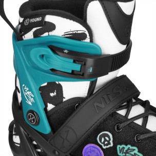 Αυξομειούμενα Πατίνια Roller Nils Extreme NA2053A Vibe Τιρκουάζ (Size 37-40)