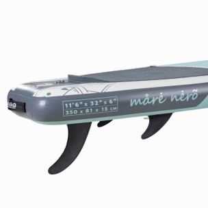 Φουσκωτή Σανίδα Sup Sck Mare Nero 11'6  Γκρί (Πακέτο)