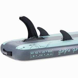 Φουσκωτή Σανίδα Sup Sck Mare Nero 11'6  Γκρί (Πακέτο)