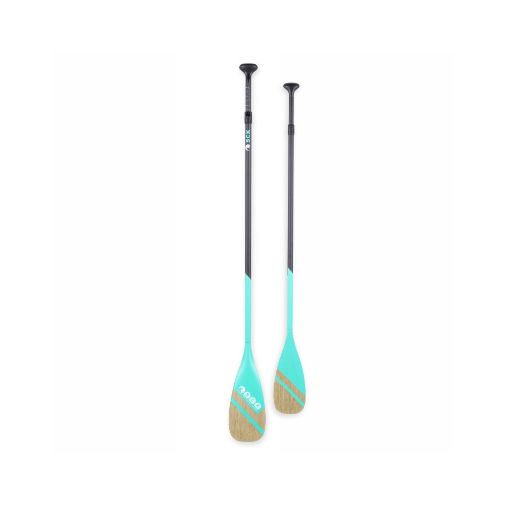 Κουπί Sup Ρυθμιζόμενο 160-215cm Full Carbon με Bamboo λεπίδα-Silica SCK