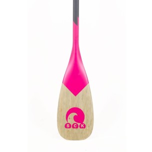 Κουπί Sup Ρυθμιζόμενο 160-215cm Full Carbon με Bamboo λεπίδα-Ruby SCK