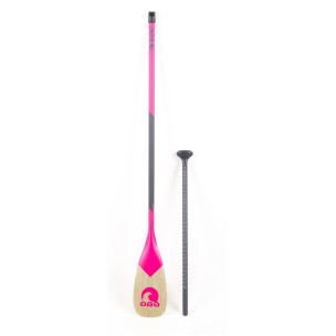 Κουπί Sup Ρυθμιζόμενο 160-215cm Full Carbon με Bamboo λεπίδα-Ruby SCK
