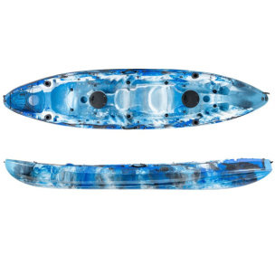 Θαλάσσιο Καγιάκ 2+1 θέσεων Sck Nereus HD (Μπλέ-Άσπορ-Μαύρο)