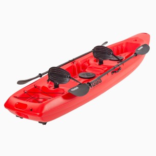 Διθέσιο Καγιάκ με ενσωματωμένες πλάτες Sck Barka (Κόκκινο)