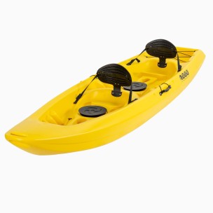Διθέσιο Καγιάκ με ενσωματωμένες πλάτες Sck Barka (Κίτρινο)