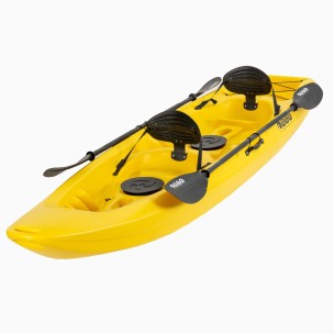 Διθέσιο Καγιάκ με ενσωματωμένες πλάτες Sck Barka (Κίτρινο)
