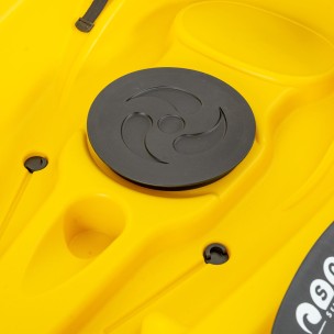 Διθέσιο Καγιάκ με ενσωματωμένες πλάτες Sck Barka (Κίτρινο)