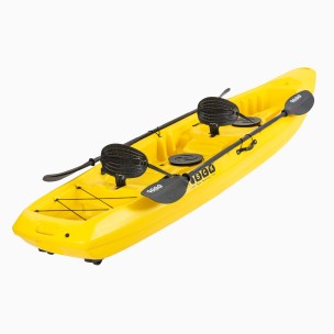 Διθέσιο Καγιάκ με ενσωματωμένες πλάτες Sck Barka (Κίτρινο)